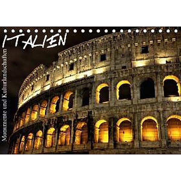 Italien - Monumente und Kulturlandschaften (Tischkalender 2015 DIN A5 quer), Juergen Schonnop