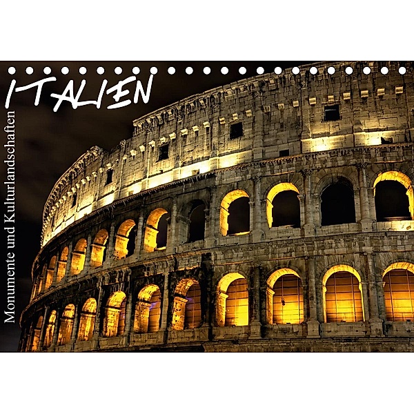Italien - Monumente und Kulturlandschaften (Tischkalender 2020 DIN A5 quer), Juergen Schonnop