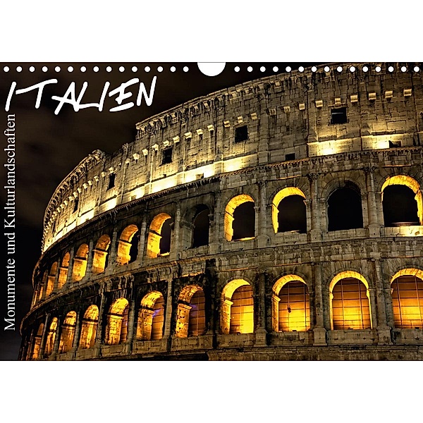 Italien - Monumente und Kulturlandschaften (Wandkalender 2021 DIN A4 quer), Juergen Schonnop
