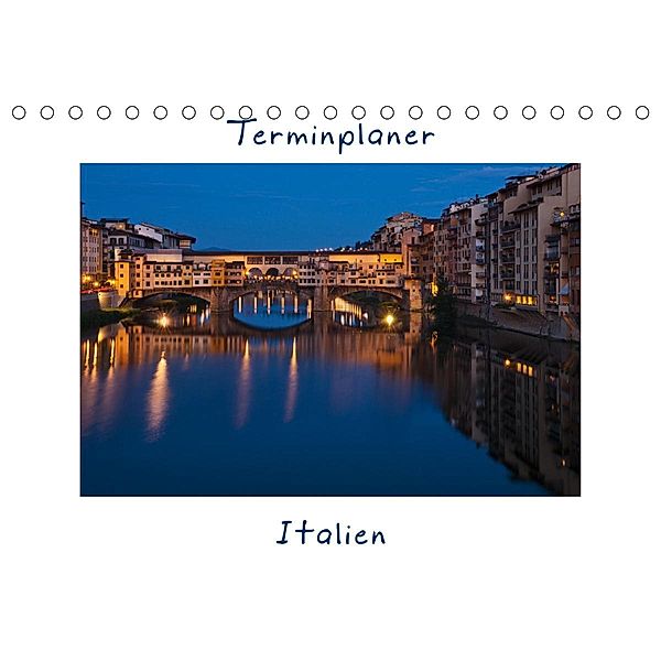 Italien, Terminplaner (Tischkalender 2021 DIN A5 quer), Gunter Kirsch