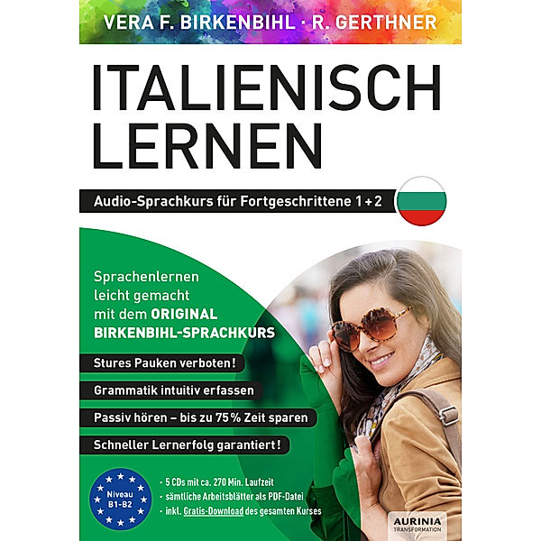 Italienisch lernen für Fortgeschrittene 1+2,5 Audio-CD, Vera F. Birkenbihl, Rainer Gerthner