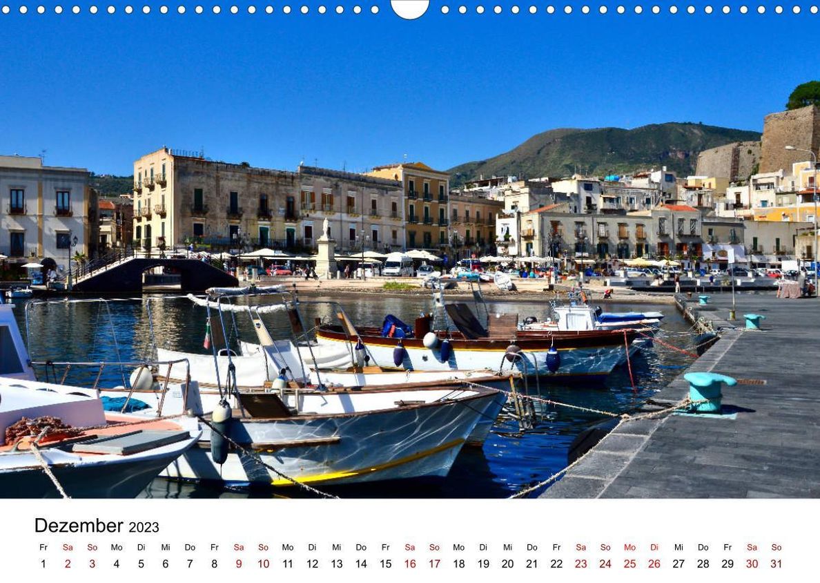 Italienische Perlen Wandkalender 2023 DIN A3 quer - Kalender bestellen