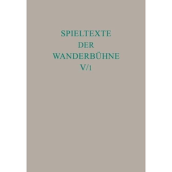 Italienische Spieltexte I / Ausgaben deutscher Literatur des 15. bis 18. Jahrhunderts Bd.156