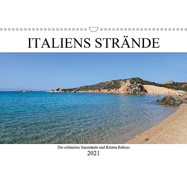 Italienische Strände und Küsten (Wandkalender 2021 DIN A3 quer), ferragsoto Fotografie