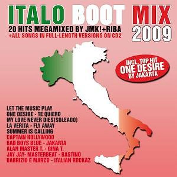 Italo Boot Mix 2009, Diverse Interpreten