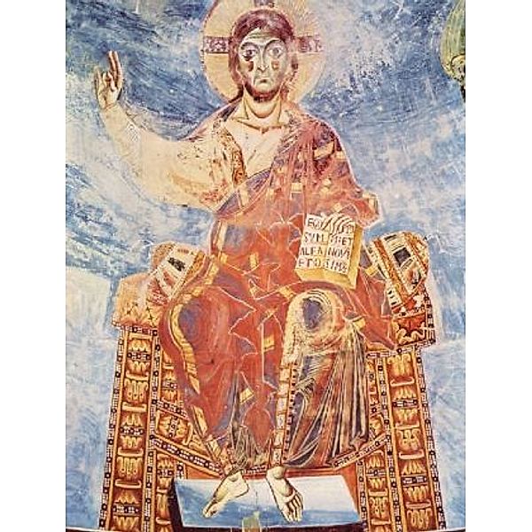 Italo-Byzantinischer Meister - Fresken in Sant Angelo zum Leben Christi, Christus Pantokrator - 1.000 Teile (Puzzle)