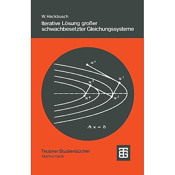 Iterative Lösung großer schwachbesetzter Gleichungssysteme / Leitfäden der angewandten Mathematik und Mechanik - Teubner Studienbücher Bd.69, Wolgang Hackbusch