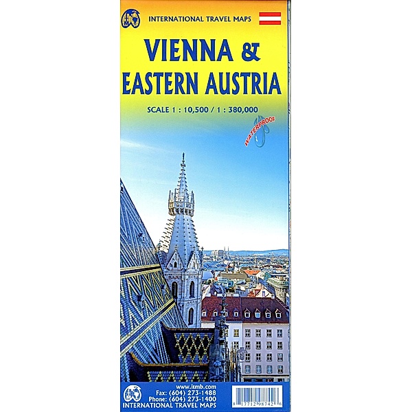 ITM Touristische Karte / Vienna & Eastern Austria