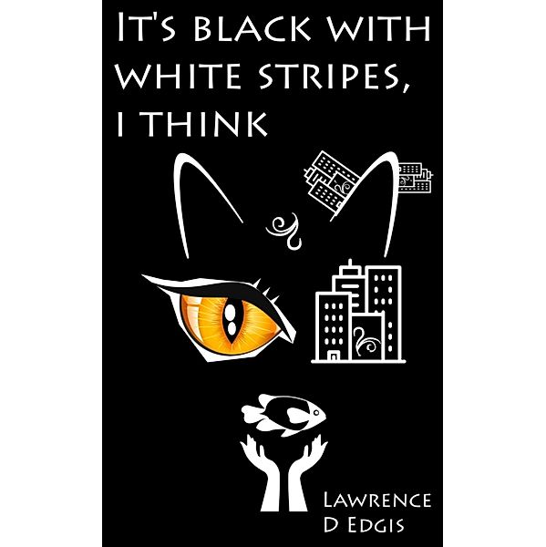 It's black with white stripes, i think, Lawrence D Edgis