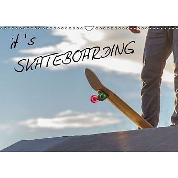 it's SKATEBOARDING (Wandkalender 2015 DIN A3 quer), www.wenki.net