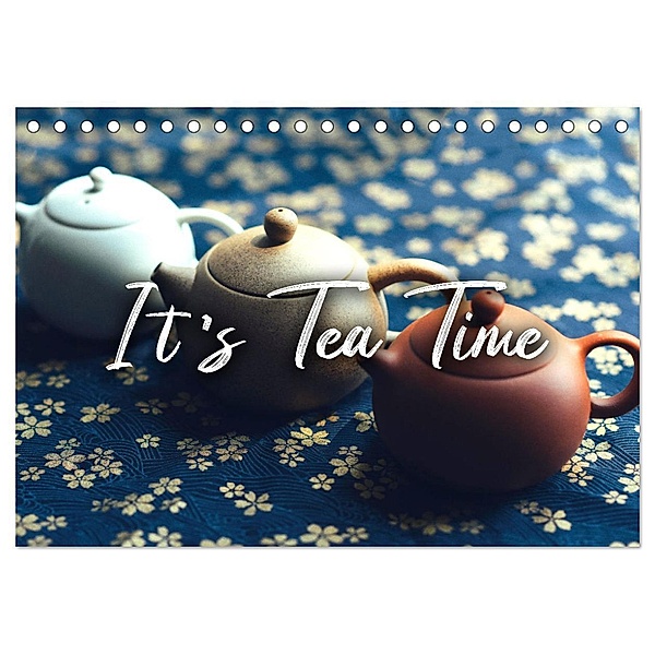 It's Tea Time (Tischkalender 2024 DIN A5 quer), CALVENDO Monatskalender, SF