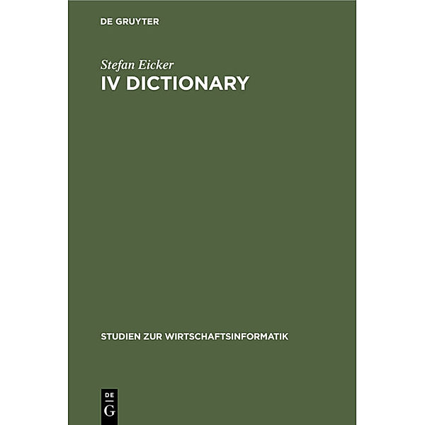 IV-Dictionary, Stefan Eicker