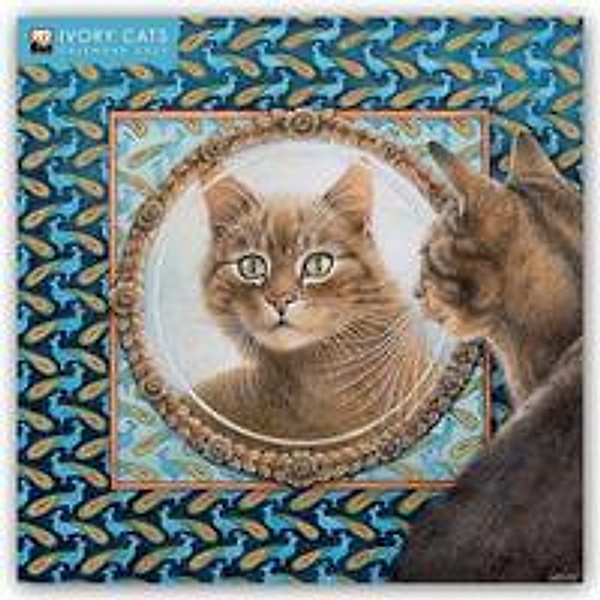 Ivory Cats - Lesley Anne Ivorys Katzen 2022, Flame Tree Publishing