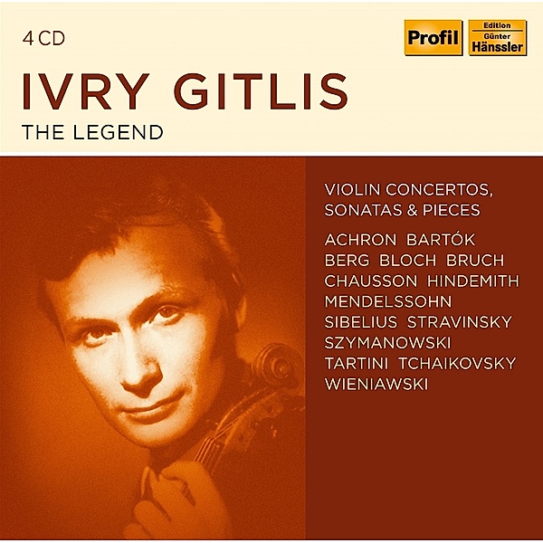 Ivry Gitlis - The Legend, I. Gitlis, J. Horenstein