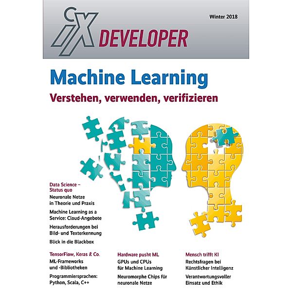 iX Developer 2018 - Machine Learning / iX, iX-Redaktion