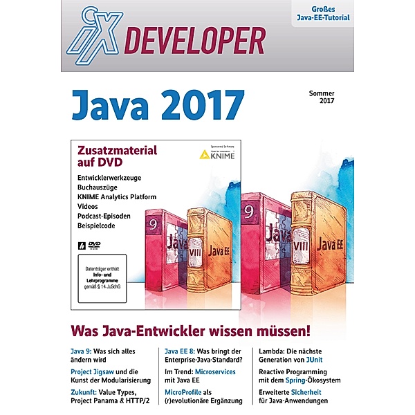 iX Developer - Java 2017 / iX, iX-Redaktion