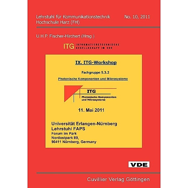 IX. ITG &#x2013; Workshop - Fachgruppe 5.3.2
