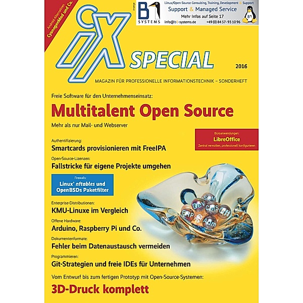 iX Special 2016 - Open Source im Unternehmen / iX, iX-Redaktion