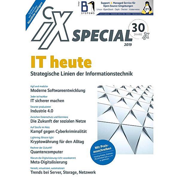 iX Special 2019 - IT heute / iX, iX-Redaktion