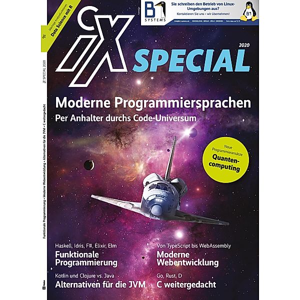 iX Special Moderne Programmiersprachen, iX-Redaktion