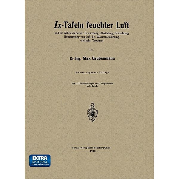 Ix-Tafeln feuchter Luft, Max Grubenmann