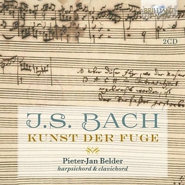 J.S.Bach:Kunst Der Fuge, Pieter-Jan Belder