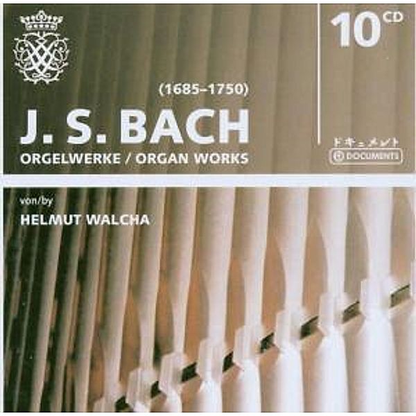 J.S. Bach - Orgelwerke, 10 CDs, Helmut Walcha