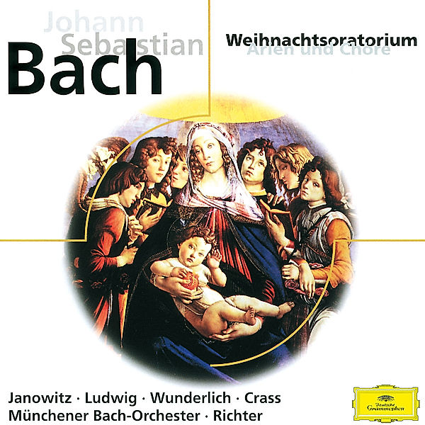 J.S. Bach: Weihnachtsoratorium, BWV 248, Janowitz, Ludwig, Wunderlich, Richter, Mbo