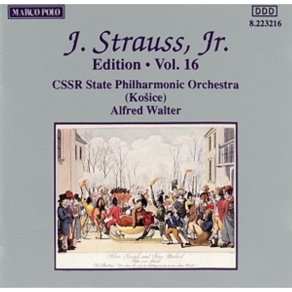 J.Strauss,Jr.Edition Vol.16, Walter, Staatsphilh.Der Cssr