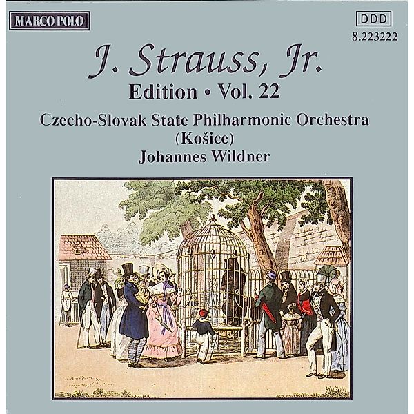 J.Strauss,Jr.Edition Vol.22, Wildner, Staatsphilh.Der CSSR