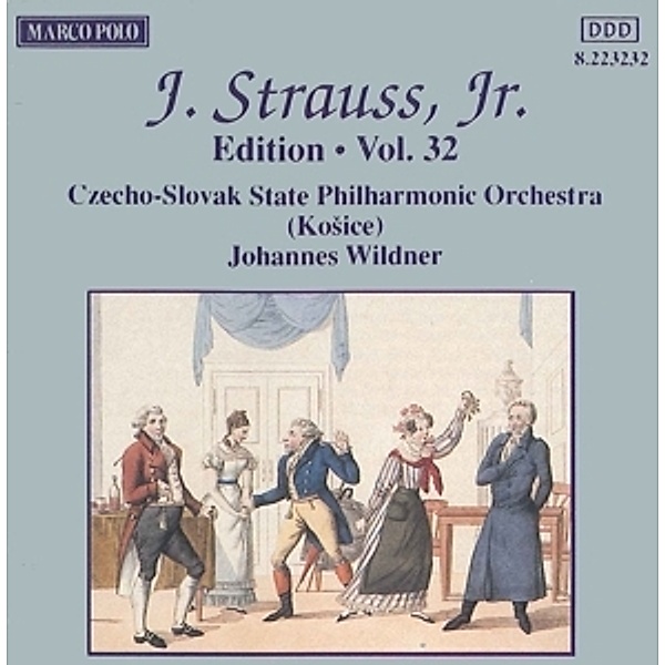 J.Strauss,Jr.Edition Vol.32, Wildner, Staatsphilh.Der Cssr