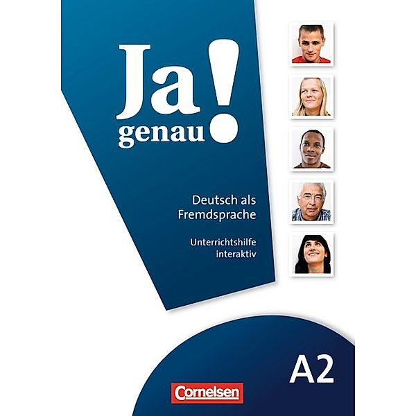 Ja genau! - Deutsch als Fremdsprache: Bd.A2/1+2 Unterrichtshilfe interaktiv, 1 CD-ROM