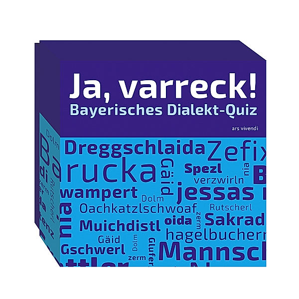 ARSVIVENDI Ja, varreck! Bayerisches Dialekt-Quiz (Spiel)