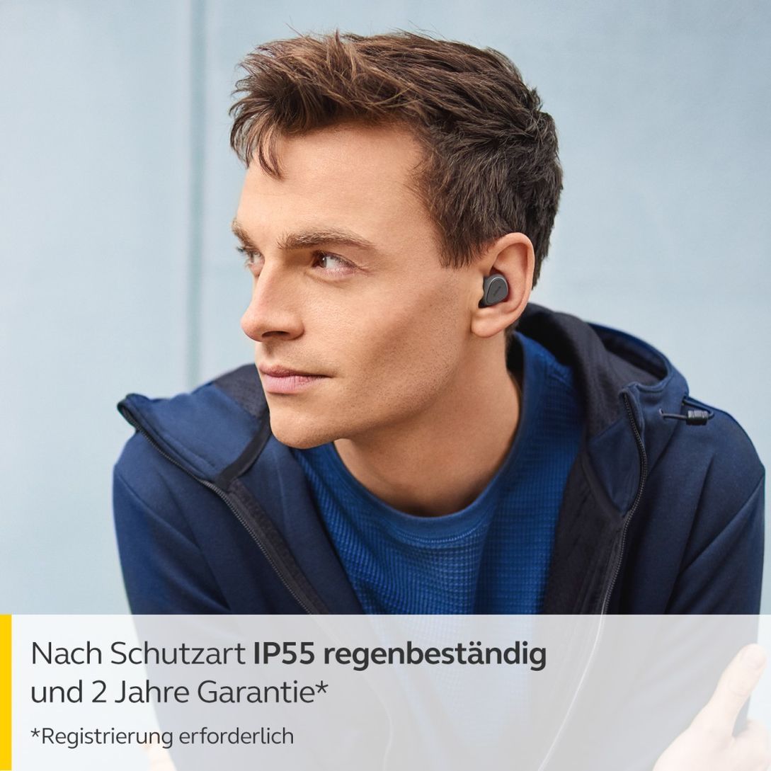 In-Ear-Bluetooth®-Kopfhörer Jabra Geräuschisolierung, Elite mit 3