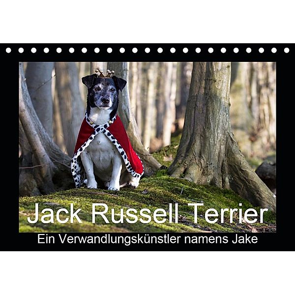 Jack Russell Terrier.....Ein Verwandlungskünstler namens Jake (Tischkalender 2021 DIN A5 quer), Susanne Schröder, S. Schröder, Werbeagentur