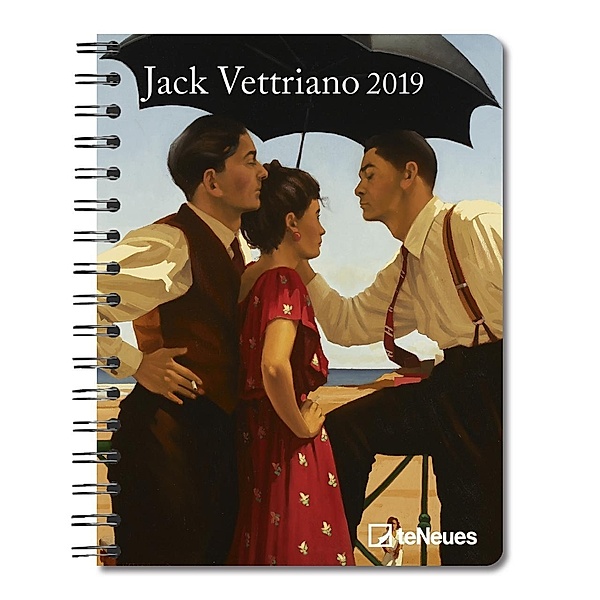 Jack Vettriano 2019 Diary, Jack Vettriano