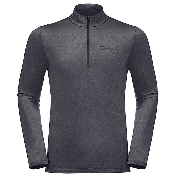 JACK WOLFSKIN Sky Thermal, Herren langarm Funktionsshirt, grau (Größe: XXXL)