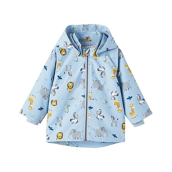 name it Jacke NBMMAX SAFARI ANIMALS in blue fog