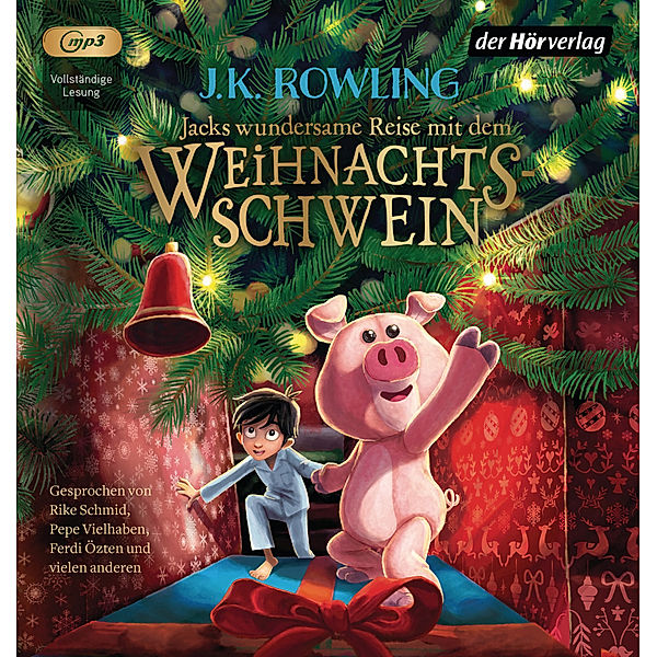 Jacks wundersame Reise mit dem Weihnachtsschwein,1 Audio-CD, 1 MP3, J.K. Rowling