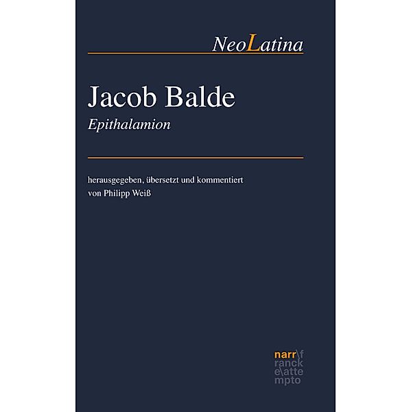 Jacob Balde / NeoLatina Bd.26