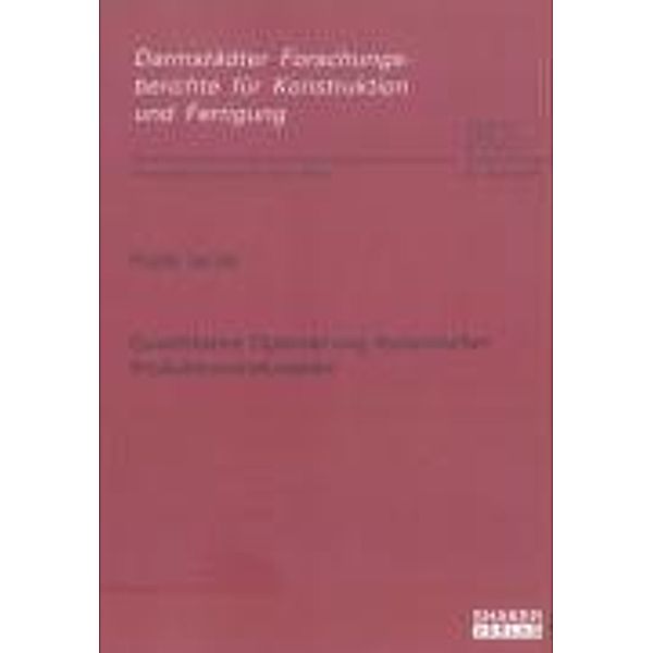 Jacob, F: Quantitative Optimierung dynamischer Produktionsne, Frank Jacob