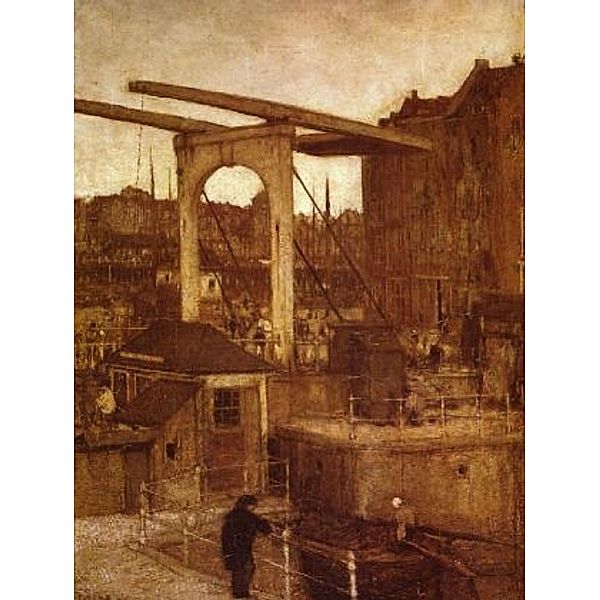 Jacob Henricus Maris - Stadtansicht (Blick auf Amsterdam) - 2.000 Teile (Puzzle)