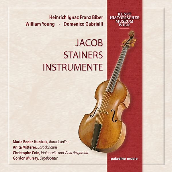Jacob Stainers Instrumente, Bader-Kubizek, Mitterer, Coin, Murray