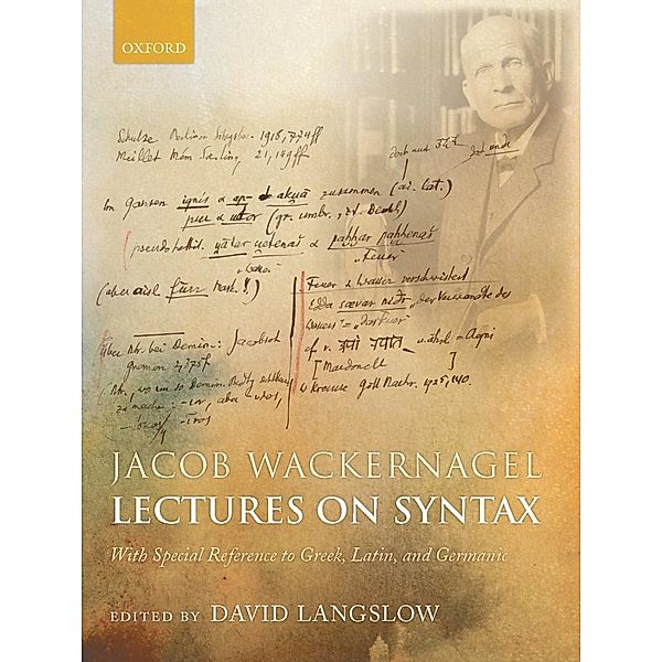 Jacob Wackernagel, Lectures on Syntax