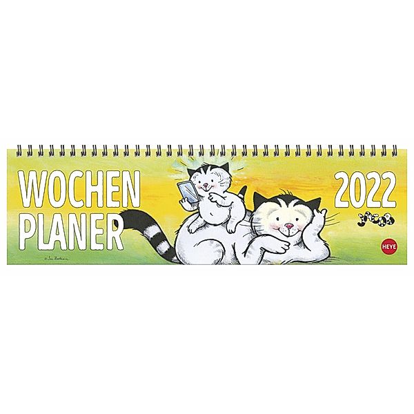 Jacob Wochenquerplaner Kalender 2022, Sven Hartmann