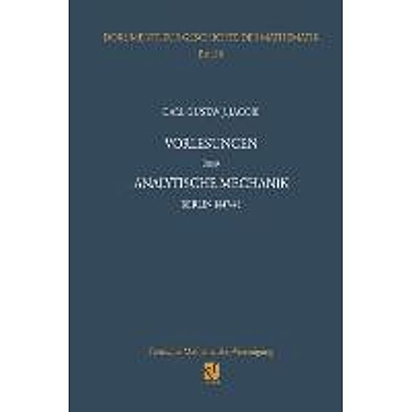 Jacobi, C: Vorl. ueb. analytische Mechanik, Carl Gustav Jakob Jacobi