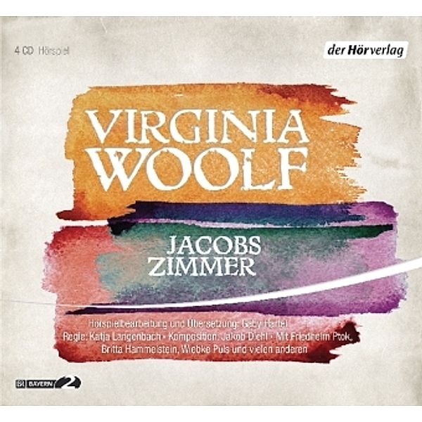 Jacobs Zimmer, 4 Audio-CDs, Virginia Woolf