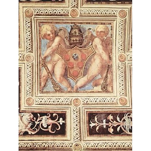 Jacopo Pontormo - Gewölbe, Putten mit Papstwappen - 200 Teile (Puzzle)