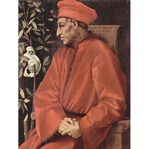 Jacopo Pontormo - Porträt Cosimo Il Vecchio de' Medici - 2.000 Teile (Puzzle)