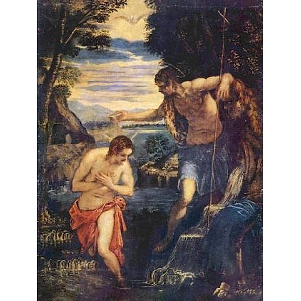 Jacopo Tintoretto - Taufe Christi - 200 Teile (Puzzle)